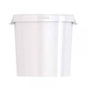 Cutie rotunda 30L + capac alb (100buc) Polipropilena 3,00 lei
