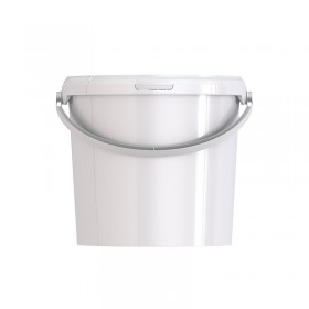 Cutie rotunda 12.5L + capac transparent (100buc) Polipropilena 1,00 lei
