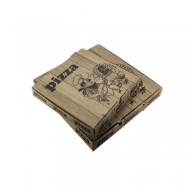 Cutii pizza 26cm, design Wood (100buc) Produse 119,24 lei
