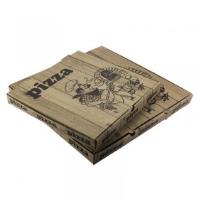 Cutii pizza 40cm, design wood (50buc) Produse 117,50 lei