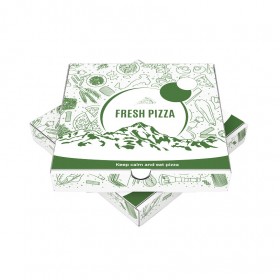 Cutii pizza 50cm, design fresh (50buc) Produse - 2 Aceste cutii de carton pentru pizza au dimensiunea potrivită pentru a găzdui