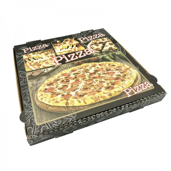 Cutii pizza 32cm, design black (100buc) Produse 128,52 lei