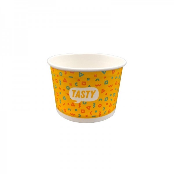 Cupe inghetata, carton personalizat ''fresh tasty'', 130ml (66buc) Produse 29,16 lei