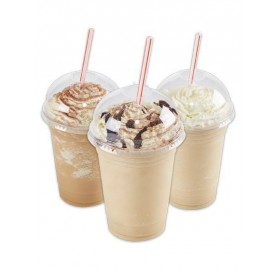 Set eco pahare plastic + capac bombat, 95mm, 300|350ml (100buc) Produse 28,89 lei