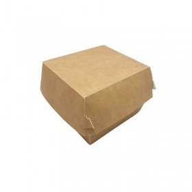 Cutii de burger, carton natur, 12x12x8cm (100buc) Produse 61,93 lei