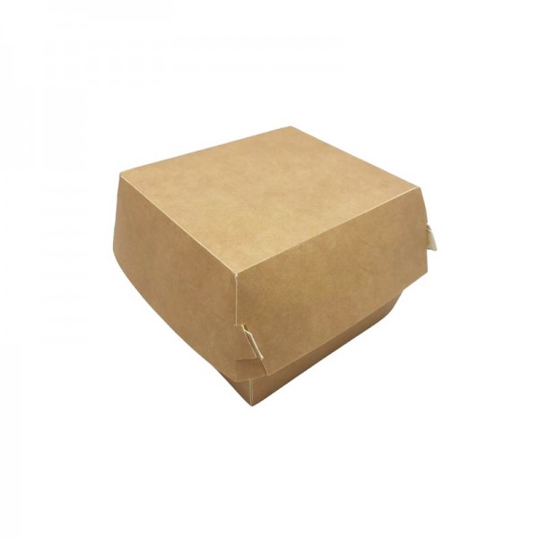 Cutii de burger, carton natur, 12x12x8cm (100buc) Produse 61,93 lei