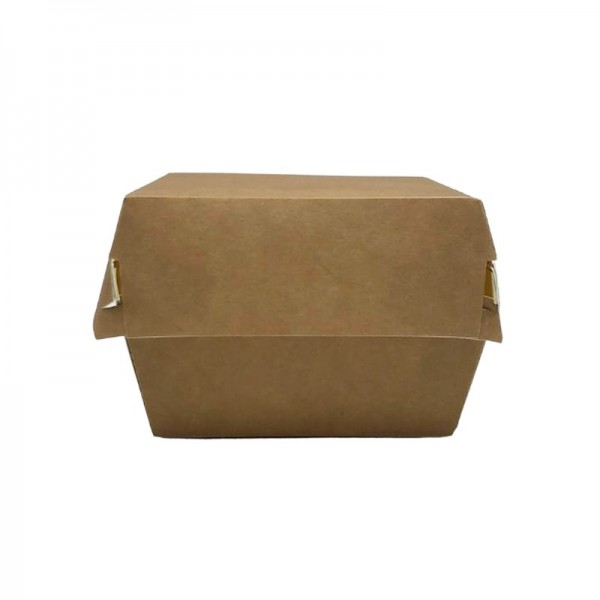 Cutii de burger, carton natur, 15x15x8cm (100buc) Produse 74,28 lei