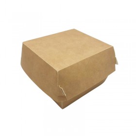 Cutii de burger, carton natur, 15x15x8cm (800buc) Produse 572,23 lei