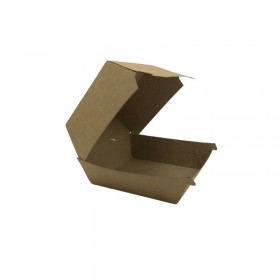 Cutii de burger, carton kraft, 12x12x8cm (100buc) Produse 60,13 lei