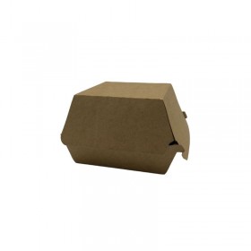 Cutii de burger, carton kraft, 12x12x8cm (100buc) Produse 60,13 lei