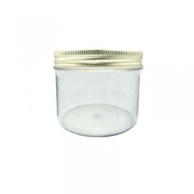 Flacoane 125ml, tip borcan, policarbonat, cu capac metalic (200buc) Produse 844,67 lei